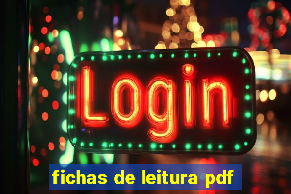 fichas de leitura pdf